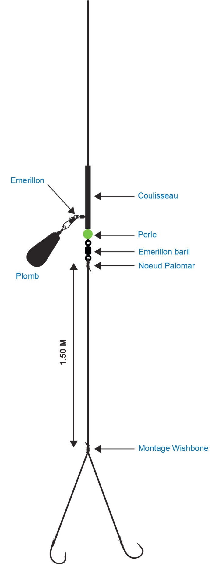 Monter Une Ligne De Peche En Mer